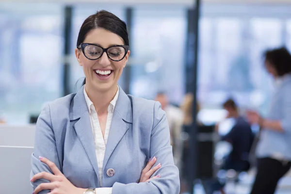 Retrato de empresária bem sucedida — Fotografia de Stock