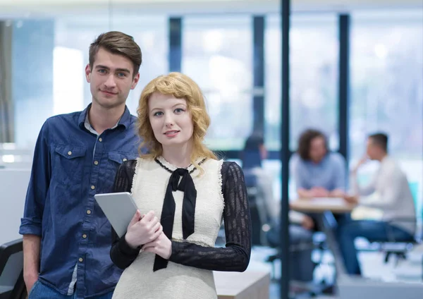 Business people preparing for meeting — Stock Photo, Image