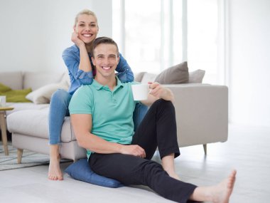 mutlu genç güzel Çift