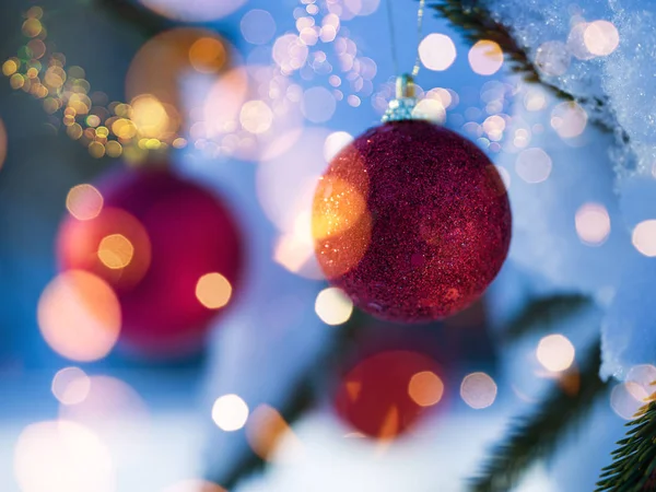 Karácsonyfa labda dekoráció — Stock Fotó