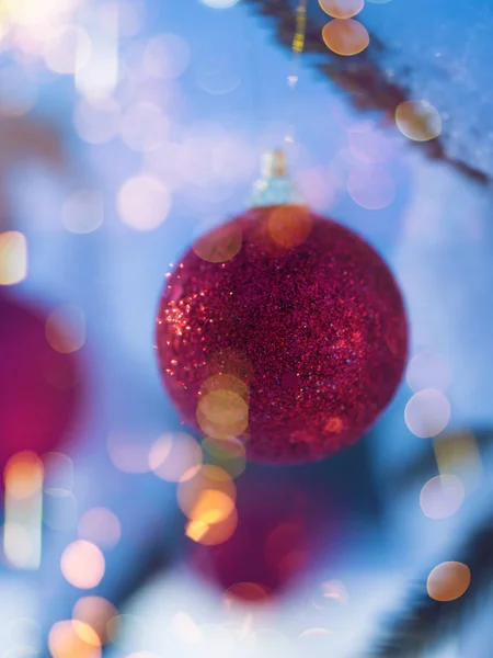 Christmas tree ball decoration — Stock Photo, Image