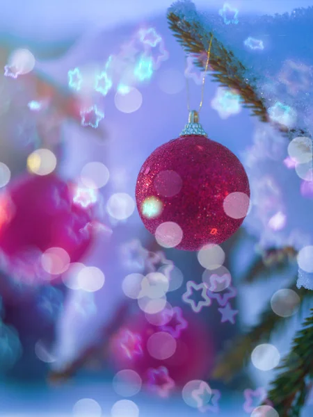 Albero di Natale decorazione palla — Foto Stock