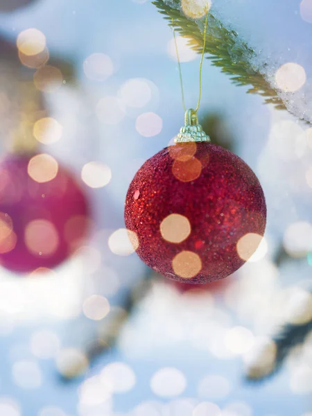 Christbaumkugelschmuck — Stockfoto