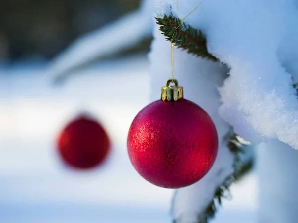 Kerstboom bal decoratie — Stockfoto