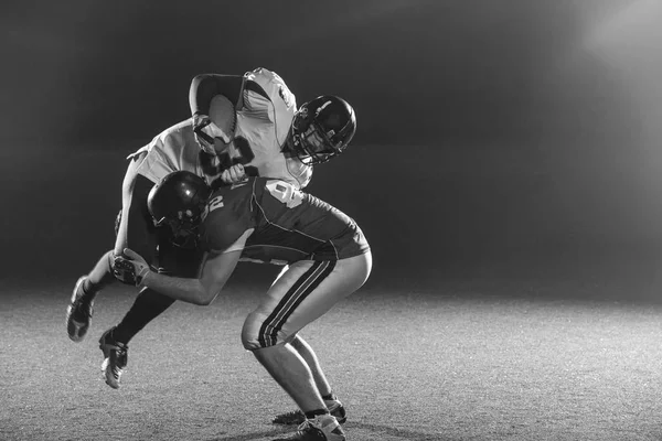 American football players in action — Stock Photo, Image