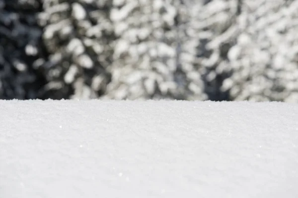 Fundo de neve — Fotografia de Stock