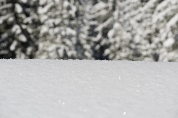 Snö bakgrunden — Stockfoto