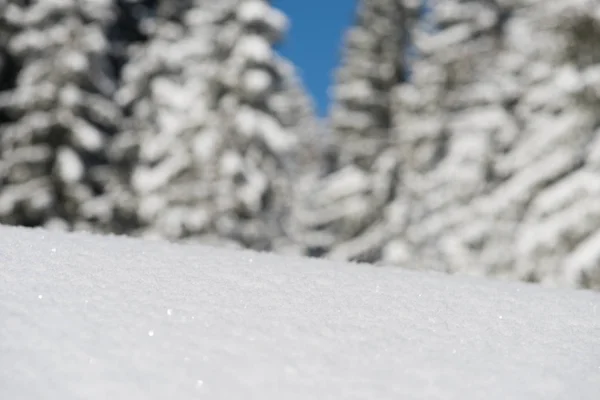 Fondo de nieve — Foto de Stock