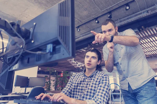 Startup Business People Grupo Que Trabaja Equipo Para Encontrar Una — Foto de Stock