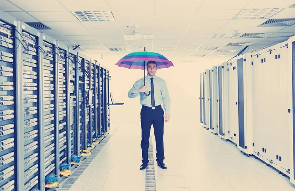 Young Handsome Business Man Engineer — Stock Photo, Image