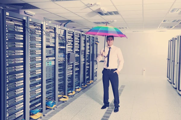 Young Handsome Business Man Engineer — Stock Photo, Image