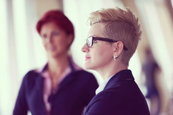 Young Business People Group Have Meeting Modern Bright Office Indoor — Stock Photo, Image