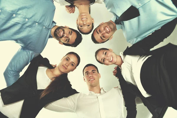 Pessoas Negócios Grupo Unindo Mãos Representando Conceito Amizade Trabalho Equipe — Fotografia de Stock