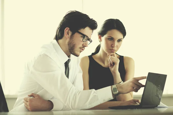 Group Happy Young Business People Meeting Office — Stock Photo, Image