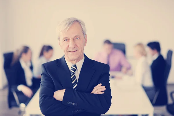 Business People Team Meeting Light Modern Office Environment — Stock Photo, Image