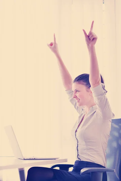 Business woman at  office — Stock Photo, Image