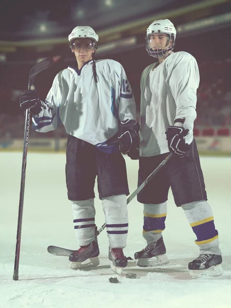 Ice Hockey Sport Players Comptetition Concpet — Stock Photo, Image