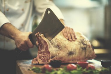 Şef kesme budunu sığır eti