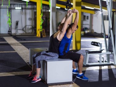 Kollarını çalışma sporcular