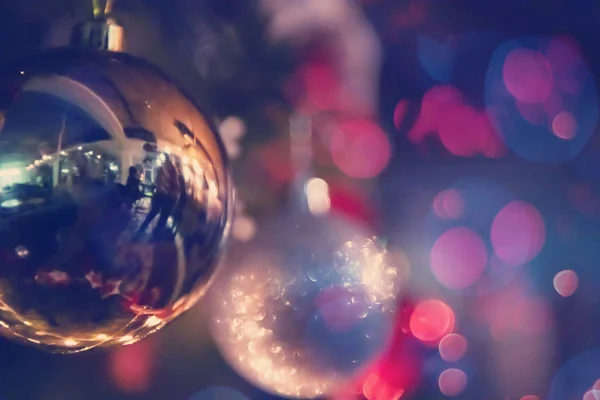 Ano novo e festa de escritório de Natal fechar — Fotografia de Stock