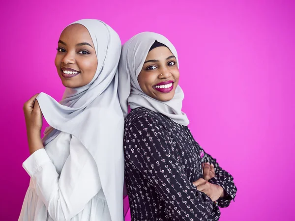 Two young afro beauty — Stock Photo, Image