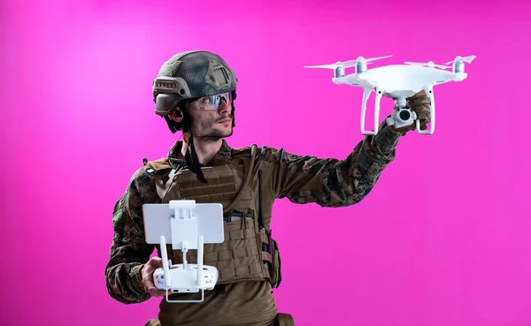 soldier drone pilot technician