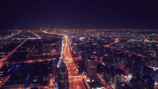 Vista Aérea Cidade Dubai — Vídeo de Stock