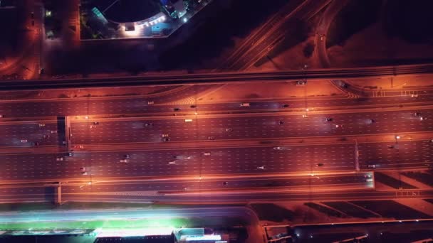 Flygfoto Över Dubai Stad — Stockvideo