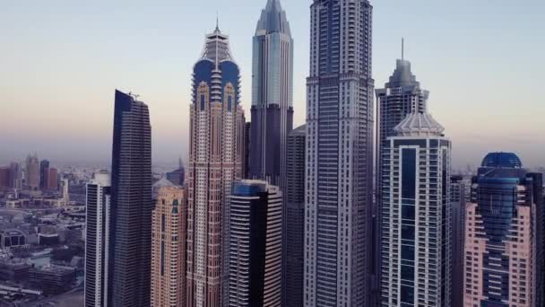 Vista Aérea Ciudad Dubai — Vídeos de Stock