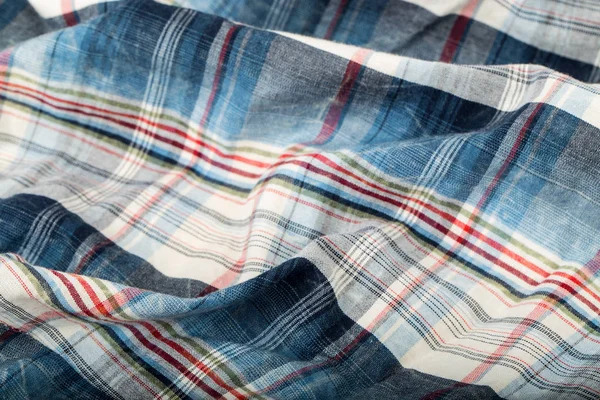 Waved cotton material — Stock Photo, Image