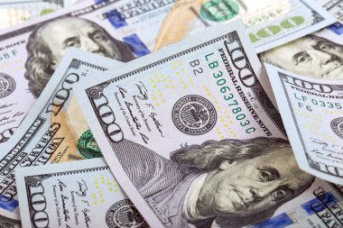yüz dolar arka plan
