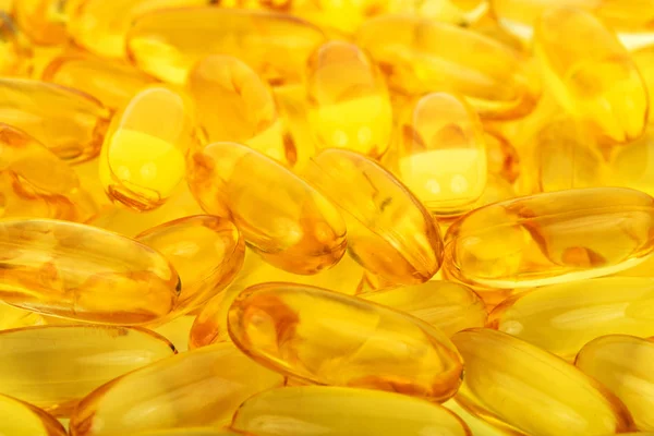 Omega 3 capsule — Foto Stock