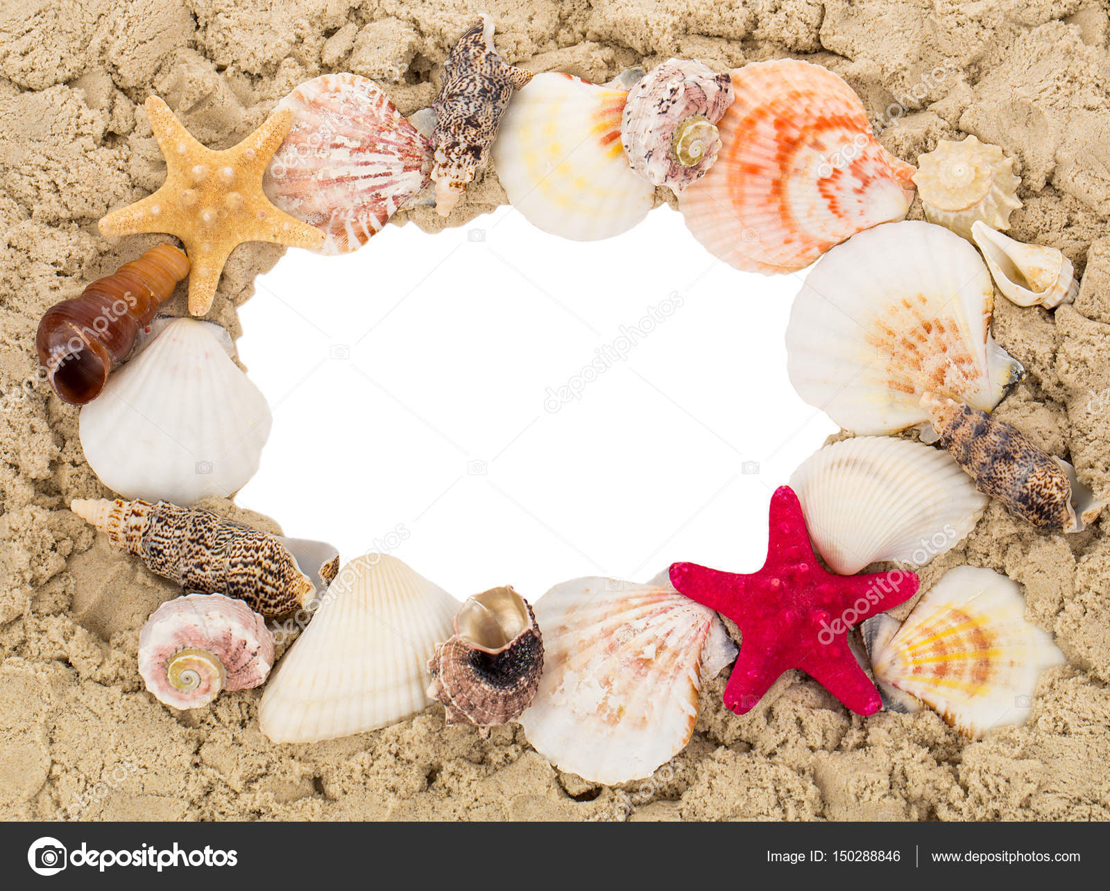 Frame With Sand And Seass Stock Photo Alekcey 150288846 Frame With Sand And Seass Stock Photo