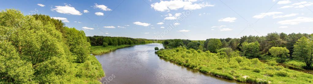 River Vilia landscape