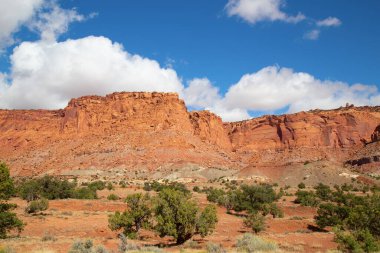 Utah, ABD 'deki Capitol Resif Ulusal Parkı