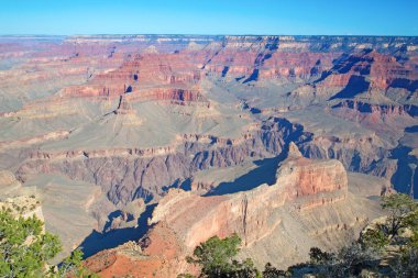 Büyük Kanyon 'un Güney Halkası. Arizona 'daki 