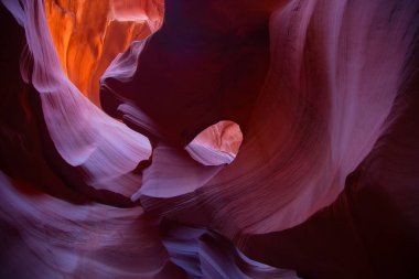 Arizona, Page yakınlarındaki ünlü Antilop Kanyonu