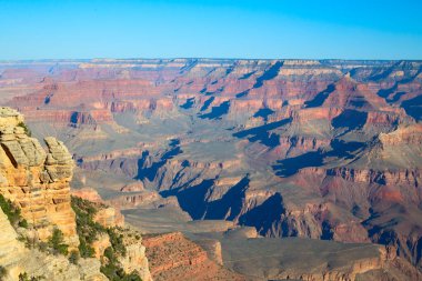 Büyük Kanyon 'un Güney Halkası. Arizona 'daki 