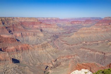 Büyük Kanyon 'un Güney Halkası. Arizona 'daki 