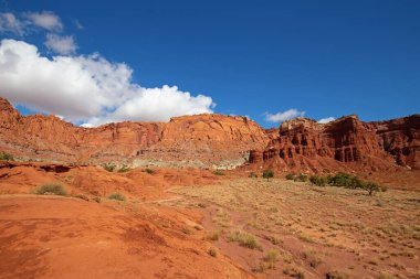 Utah, ABD 'deki Capitol Resif Ulusal Parkı