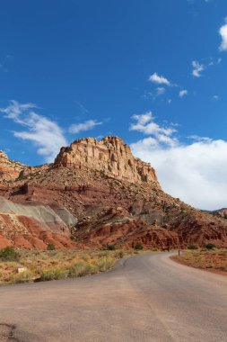 Utah, ABD 'deki Capitol Resif Ulusal Parkı