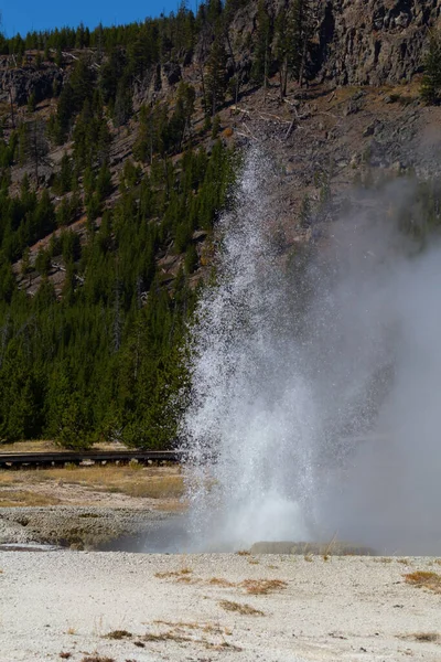 Bassin Geyser Sables Noirs Dans Parc National Yellowstone États Unis — Photo