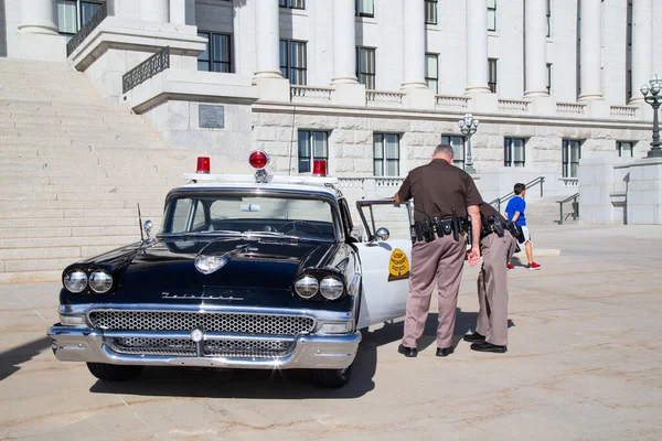 Salt Lake City Γιούτα Ηπα Οκτωβρίου 2016 Ιστορικό Αυτοκίνητο Της — Φωτογραφία Αρχείου
