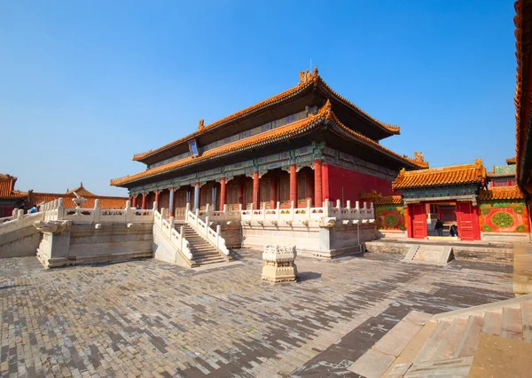 Peking Čína Října 2017 Zakázané Město Čínský Císařský Palác Dynastie — Stock fotografie