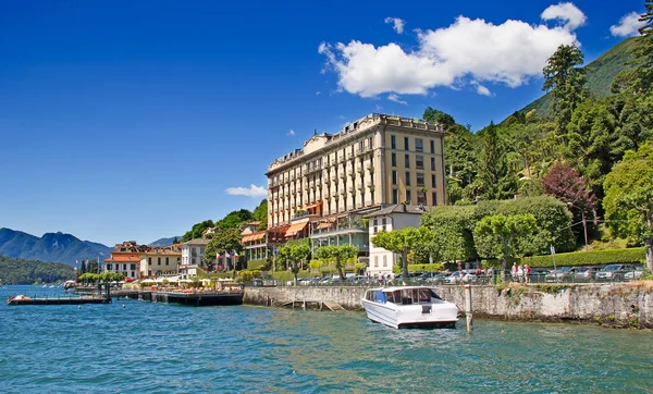 Luxusní Vila Jezera Como Itálie — Stock fotografie