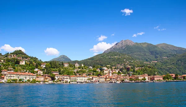 Vista Panorâmica Cidade Cernobbio Lago Como Itália — Fotografia de Stock