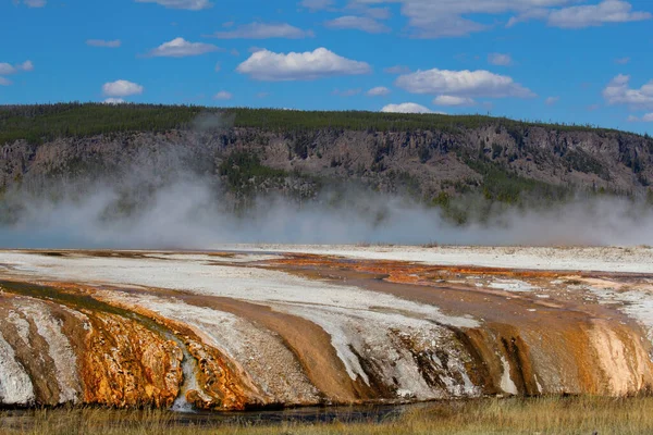 Cuenca Géiseres Arenas Negras Parque Nacional Yellowstone Estados Unidos — Foto de Stock