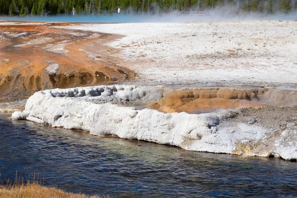 Cuenca Géiseres Arenas Negras Parque Nacional Yellowstone Estados Unidos — Foto de Stock