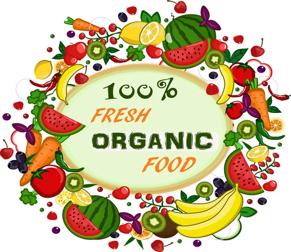 Fresh organic food — Stock Photo, Image