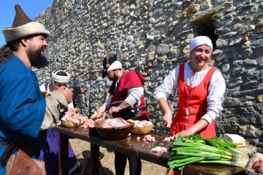 Ortaçağ yemek insanlar